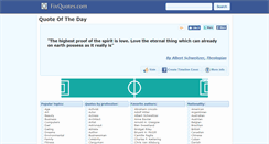 Desktop Screenshot of fixquotes.com